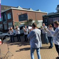 Dweilorkest De Vechtbloazers Weesp - Optreden